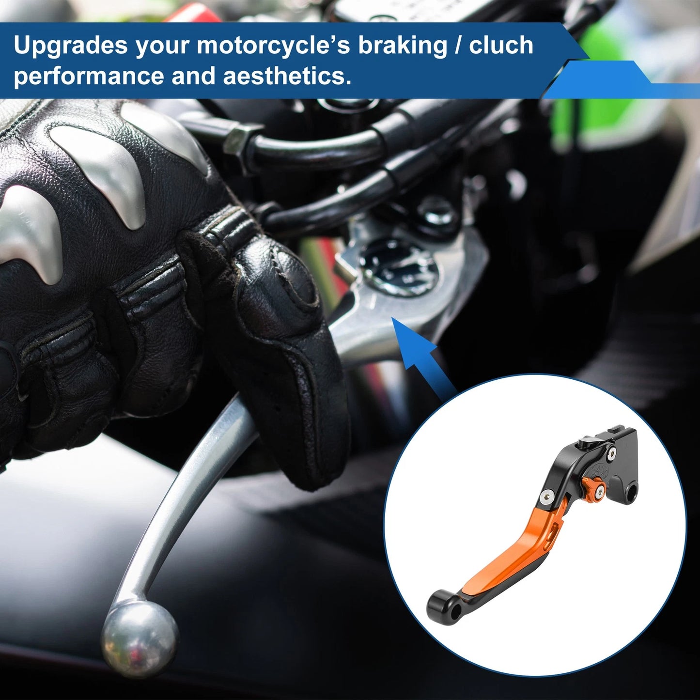 Brake Clutch Lever Adjustable Short/Long for Yamaha YZF R1 (2009–2014)