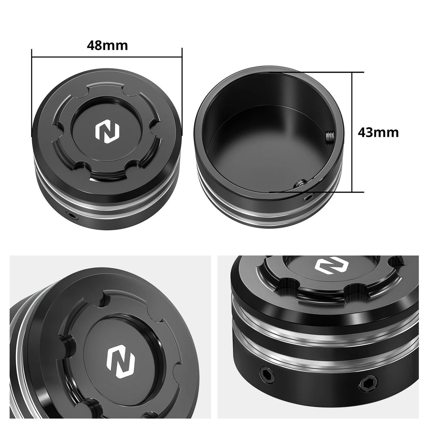Rear Axle Nut Covers for Harley Pan America 1250 (2021-2023)
