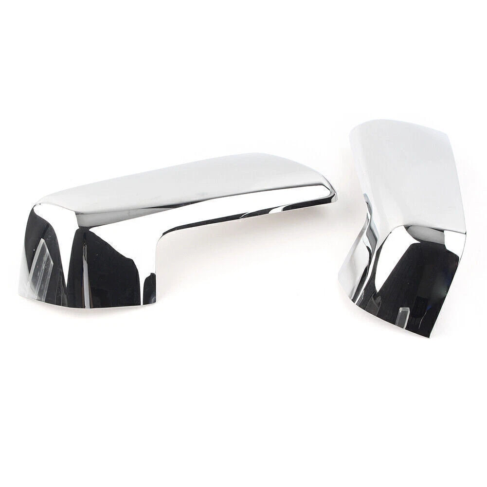 Chrome Top Half Mirror Covers for 2019-2023 Chevy Silverado / GMC Sierra 1500