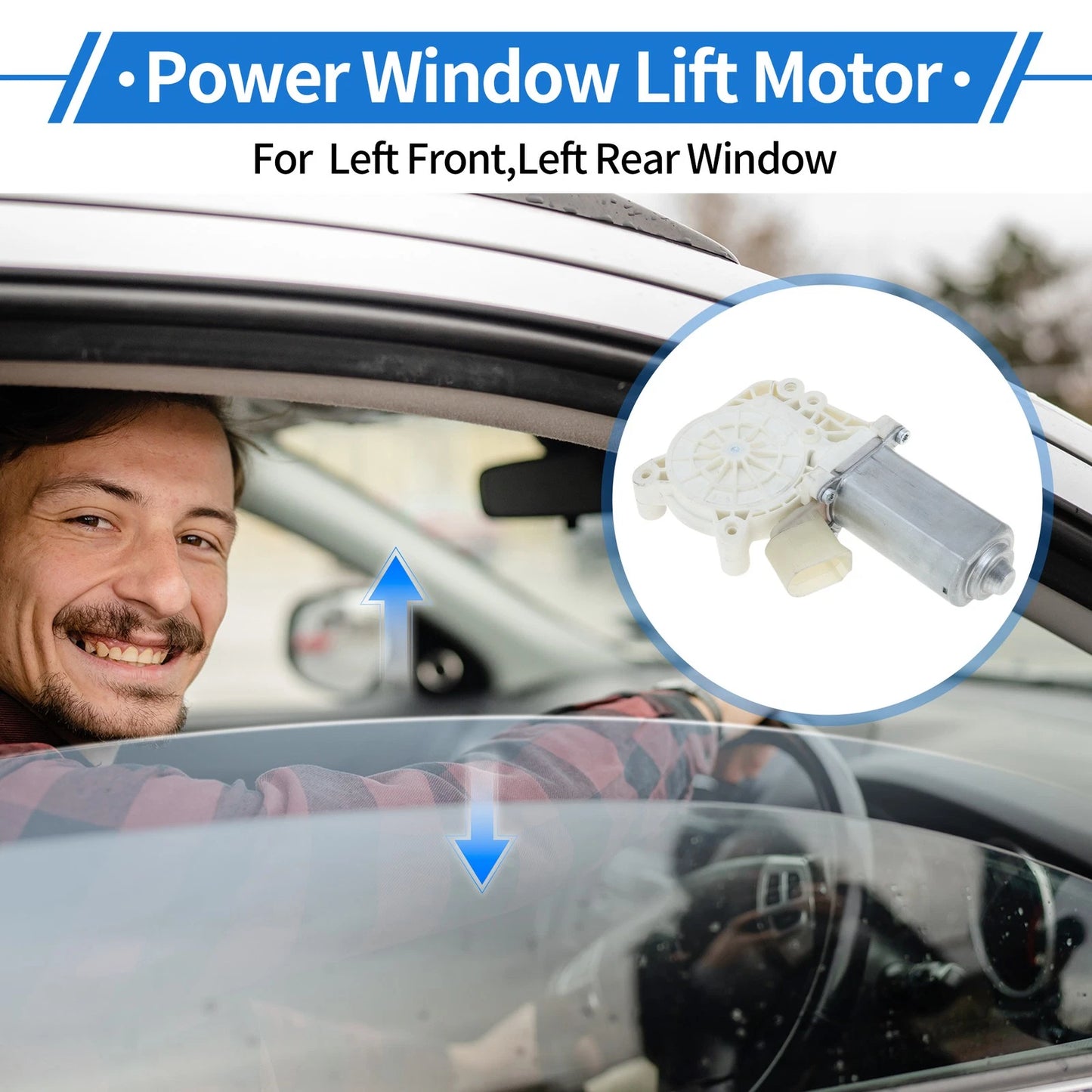 Power Window Regulator Lift Motor for BMW X5 E70 (2007-2013)