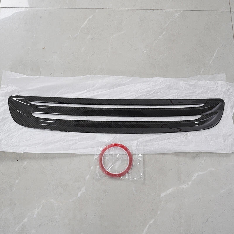 Dry Carbon Fiber Hood Vent Air Scoop Trim Cover for Civic Type R (2023-2024)