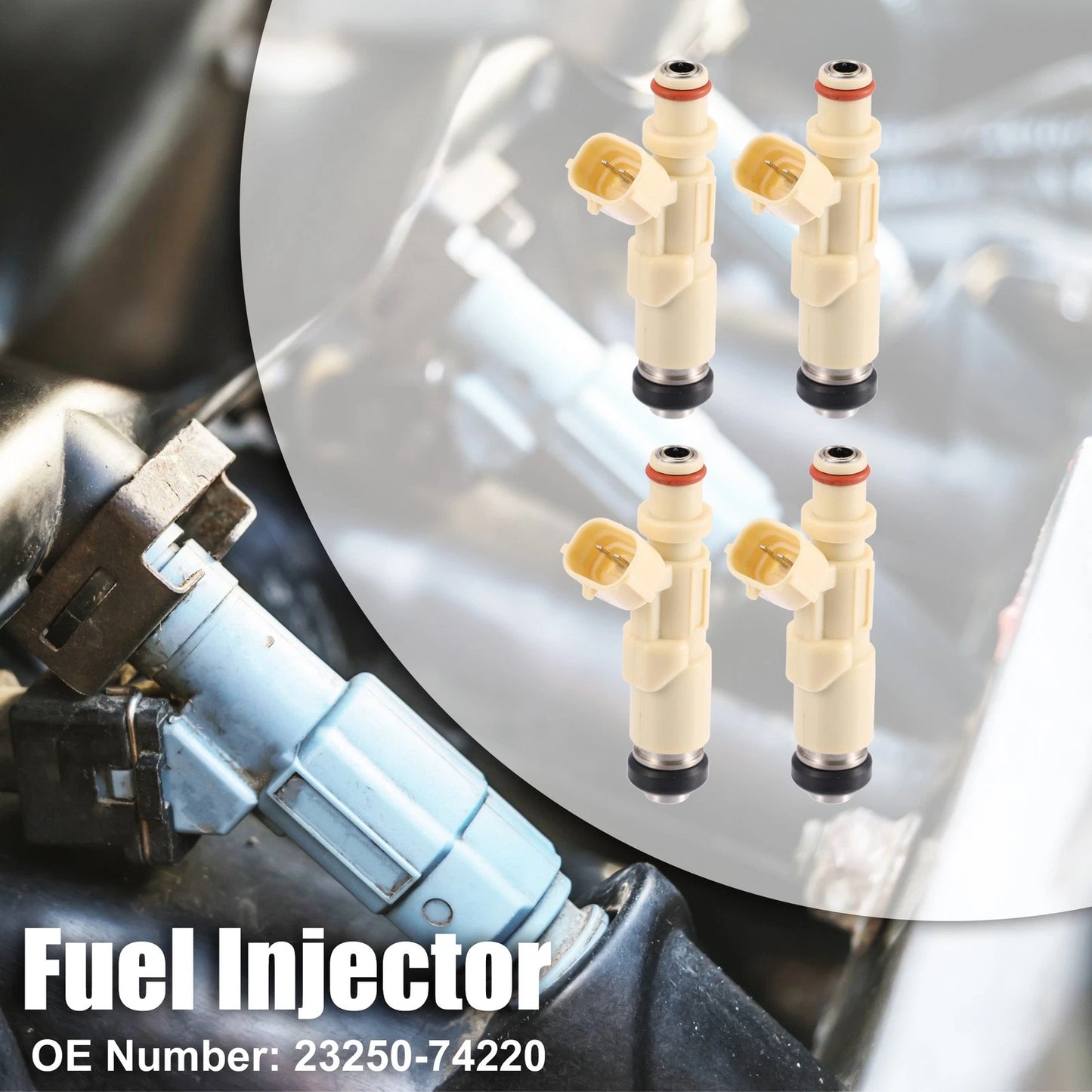 4 x Fuel Injectors for Toyota Altezza SXE10 3SGE 2.0L (1998-2005)