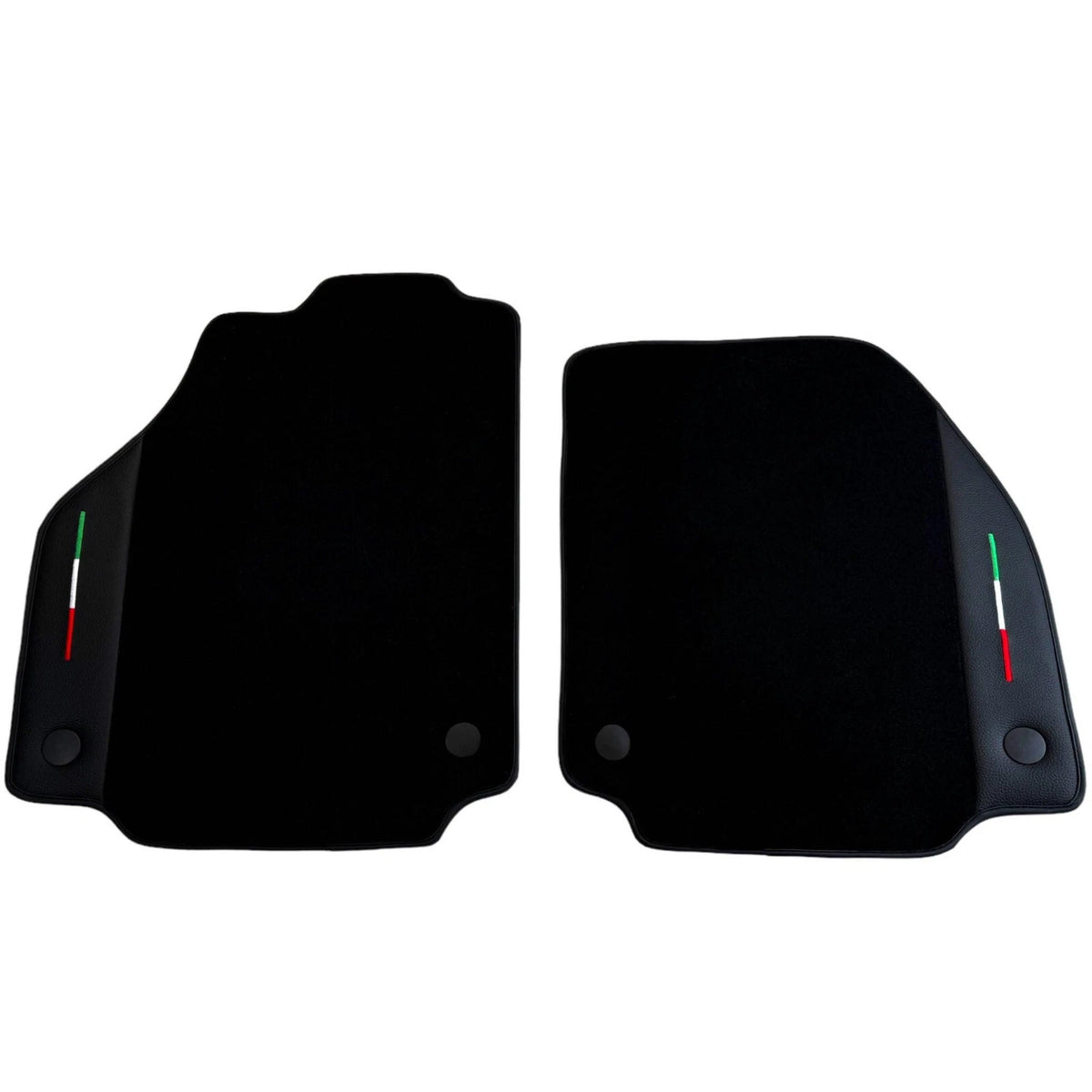 Black Floor Mats for Ferrari 458 GT2 2012-2015 - AutoWin Brand, Leather