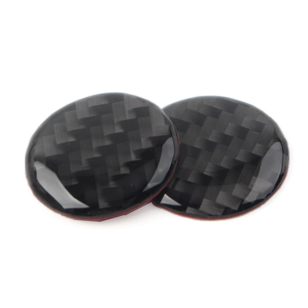 2 x Central Control Radio Switch Knob Covers for Jeep Wrangler JK (2011-2017)