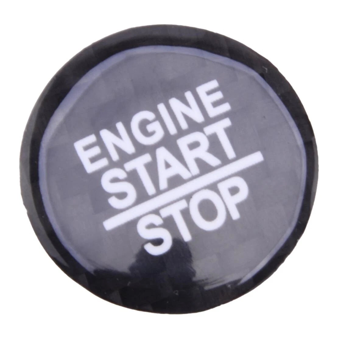 Carbon Fiber Engine Start Stop Button Cover for Dodge Challenger (2015-2023)