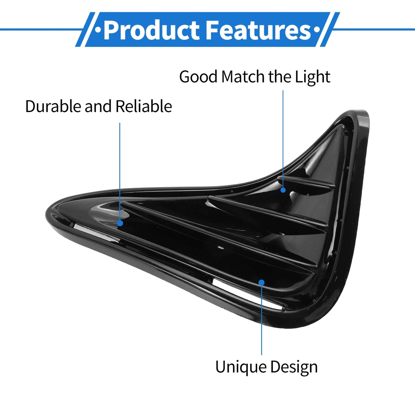 Bumper Fog Light Covers for Toyota Corolla (2014-2019)