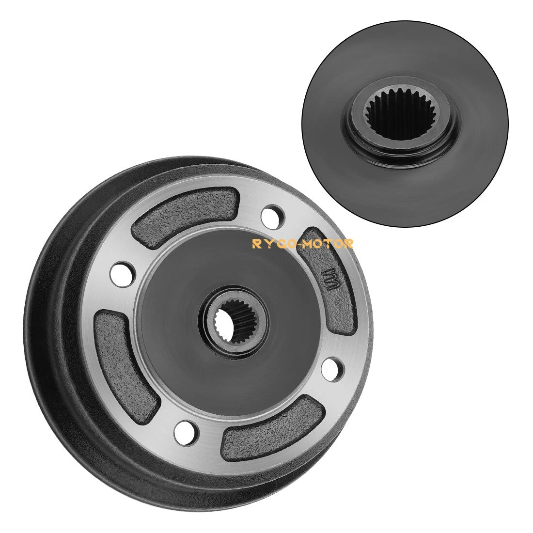 2 x Rear Brake Drum Shoes Seal for Kawasaki Mule