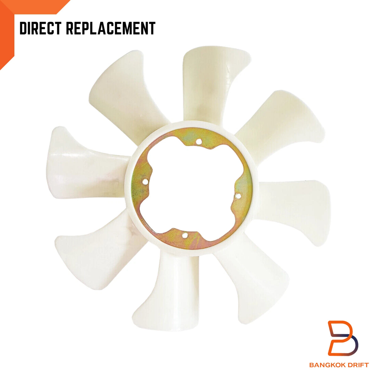 Radiator Cooling Fan Blade for Nissan Navara D21 TD25 BD25 (88-96)