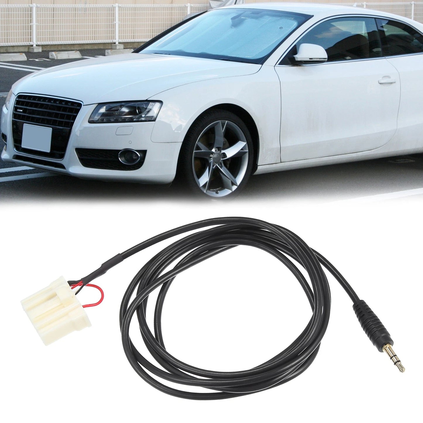 AUX 3.5mm Audio Adapter Cable for Mazda 2 3 5 6 (2006-2013)