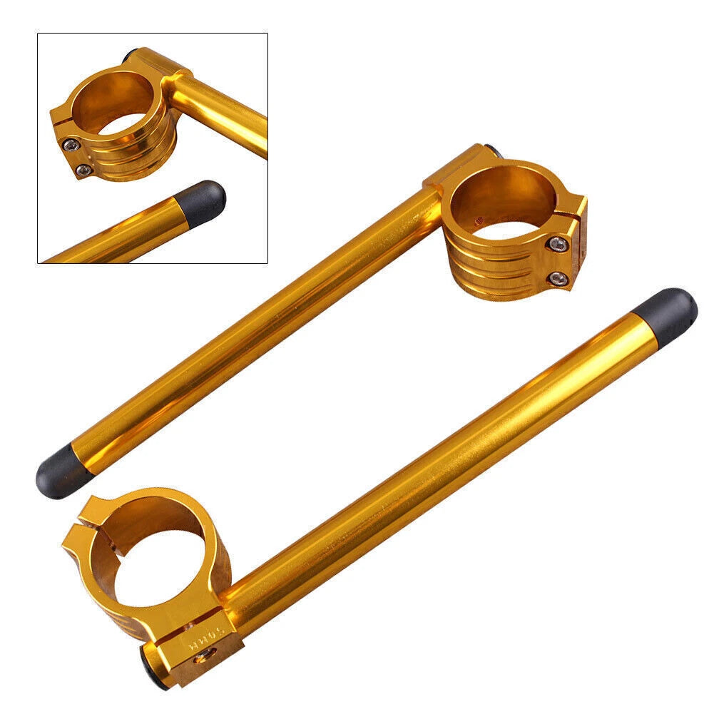50mm Clip On Handlebar for Suzuki GSXR 600 750 1000 TL1000R (2001-2023)