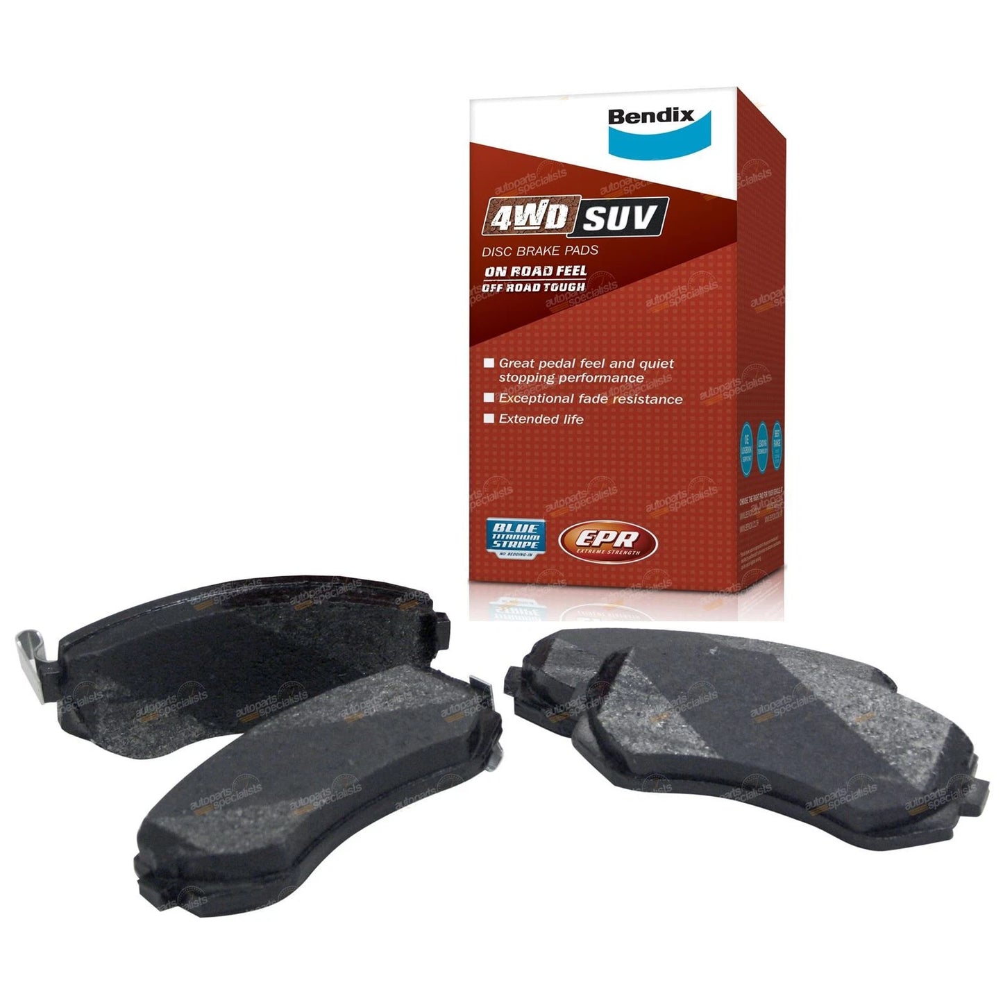 4WD Rear Disc Brake Pad Set for Nissan Patrol GU Y61 (1997 - 2016)