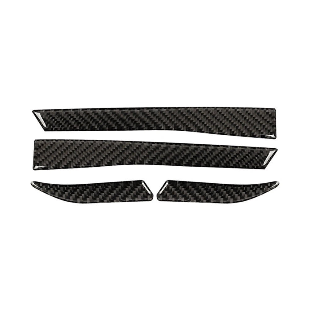 Carbon Fiber Look Rearview Mirror Mouldings Trim for Ford Mustang (2015-2019)