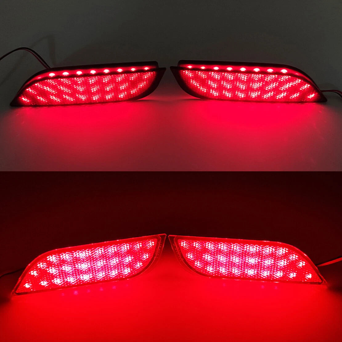 Rear Bumper LED Reflector Lights for Subaru XV Crosstrek (2013-2023)