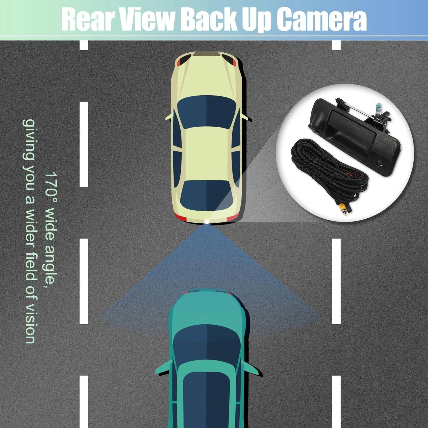 Rear View Back Up Camera Set for Toyota Tundra (2010-2013)