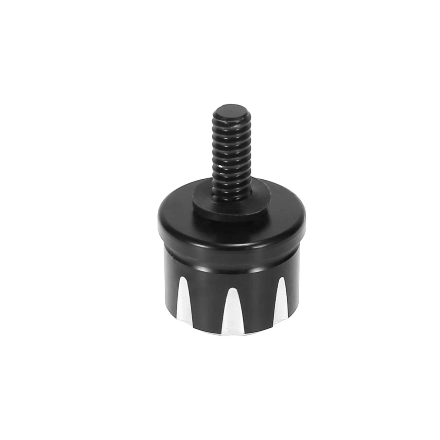 2 x Aluminum Seat Bolt Tab Screw Mount Knob for Harley Davidson Road Softail