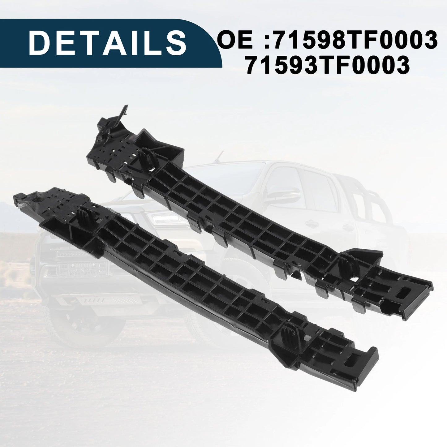Rear Bumper Retainer Bracket for Honda Fit (2007-2014)