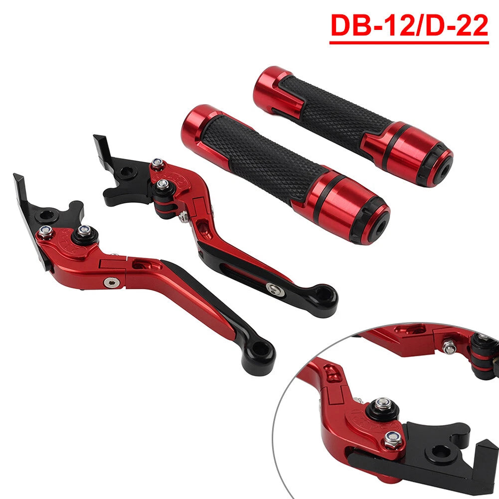 Folding Extendable Brake Clutch Levers Grip Set for Ducati Monster (2008-2016)