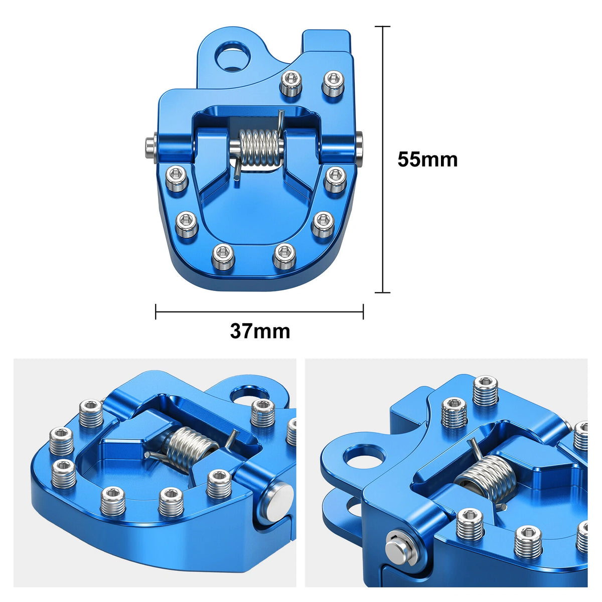 CNC Folding Brake Pedal Tip Plate for Suzuki DRZ400E/DRZ400S/SM (2005-2007)