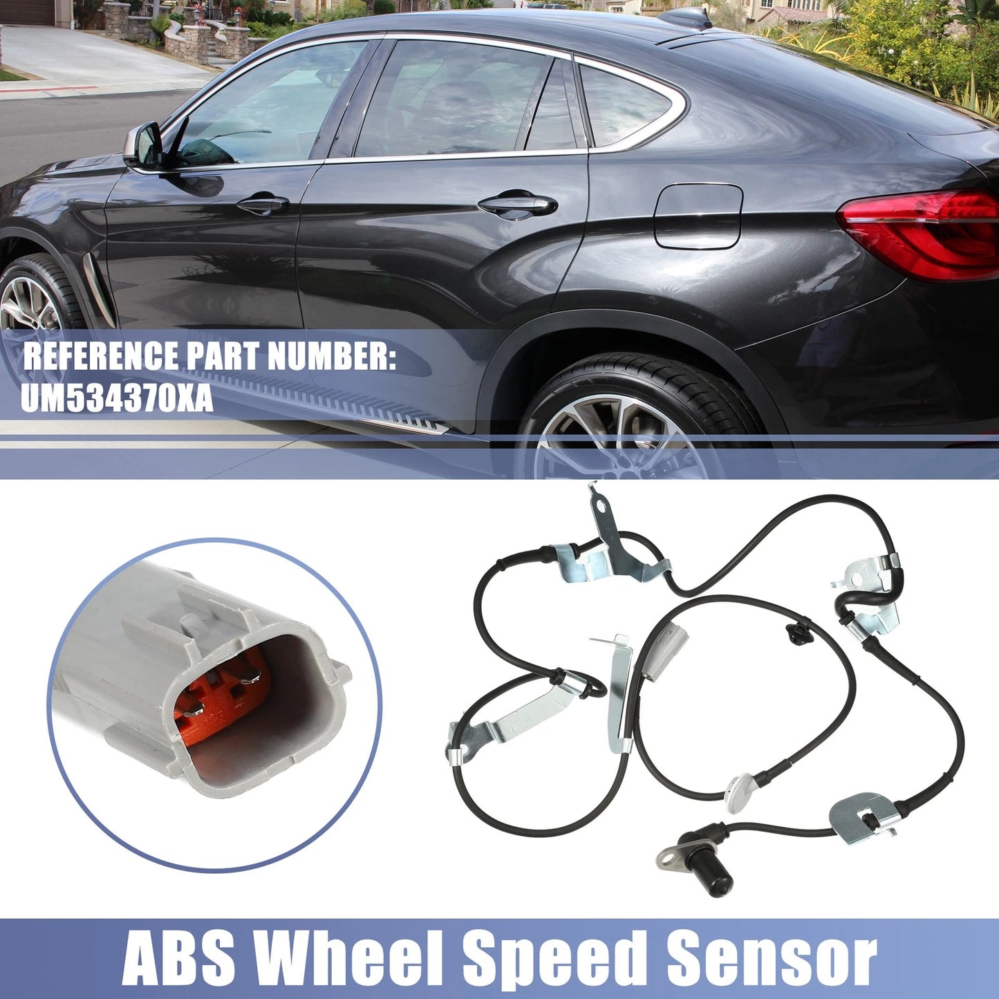 Front Right ABS Wheel Speed Sensor for Mazda BT-50 B2500 (2006-2011)