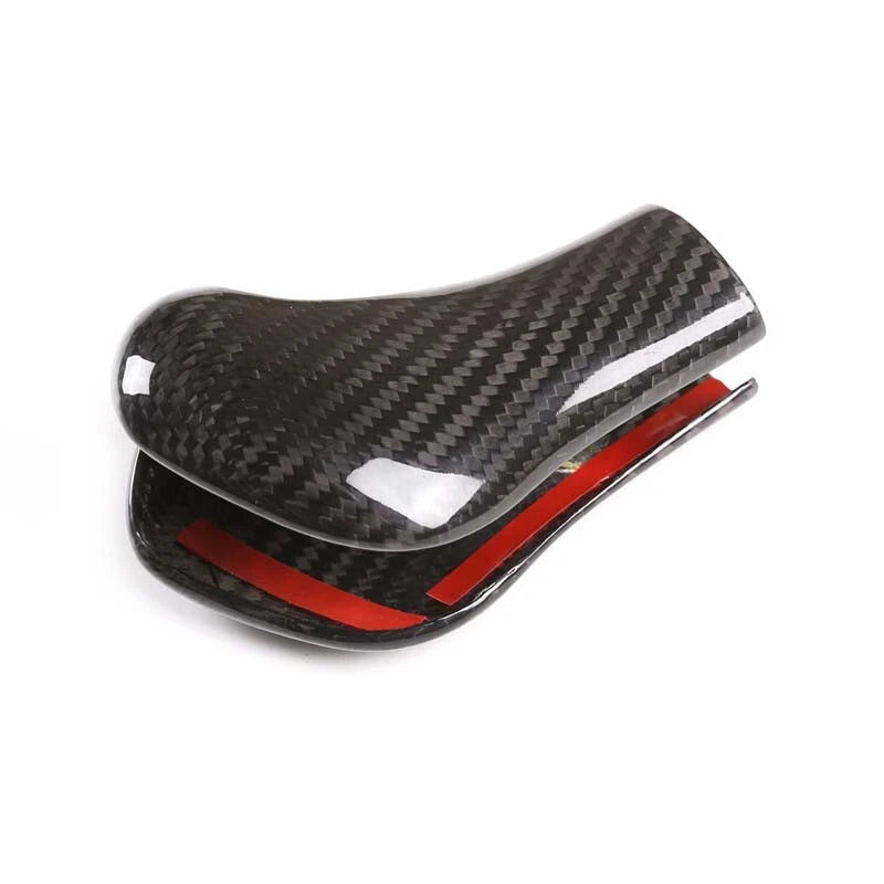 Real Carbon Fiber Gear Shifter Knob Cover Trim Fit For Porsche Cayenne 2011-2017