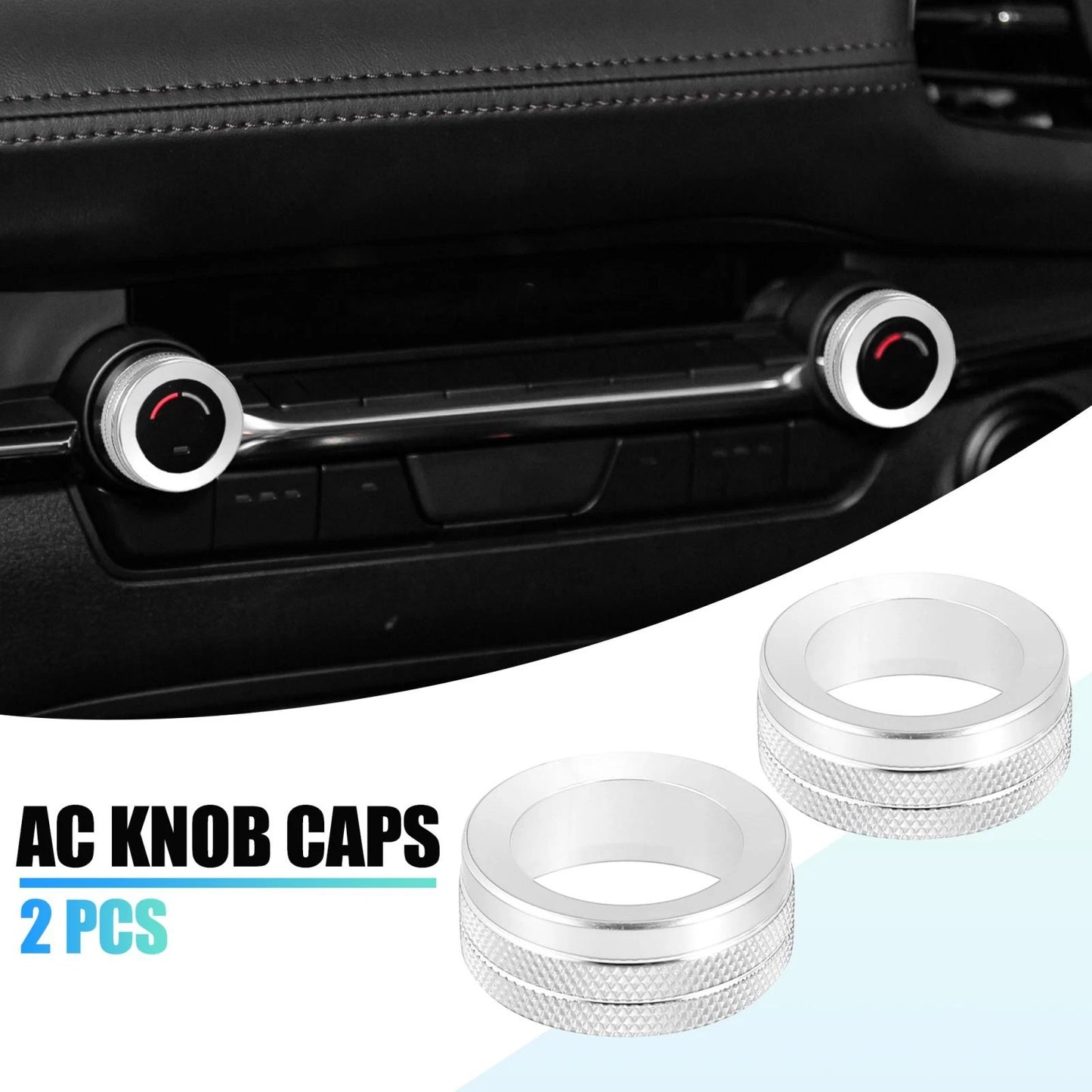 AC Knob Caps Decals for Mazda