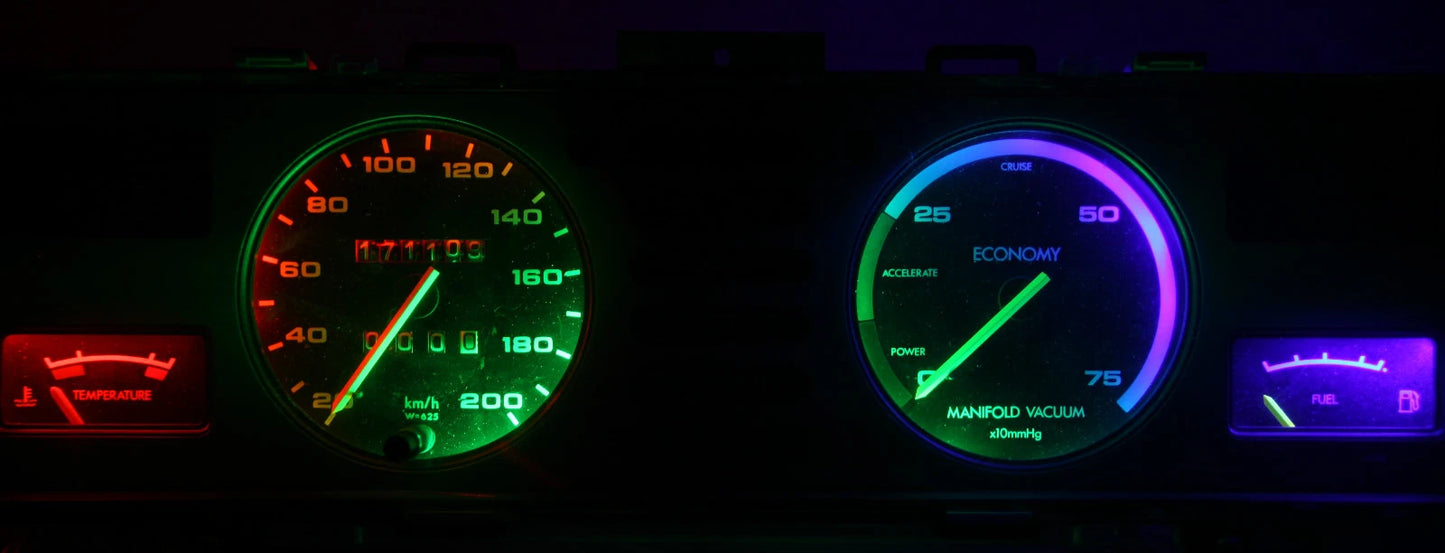 Rainbow LED Dash Instrument Cluster Light Upgrade Kit for Holden VB VC VH (78-84)