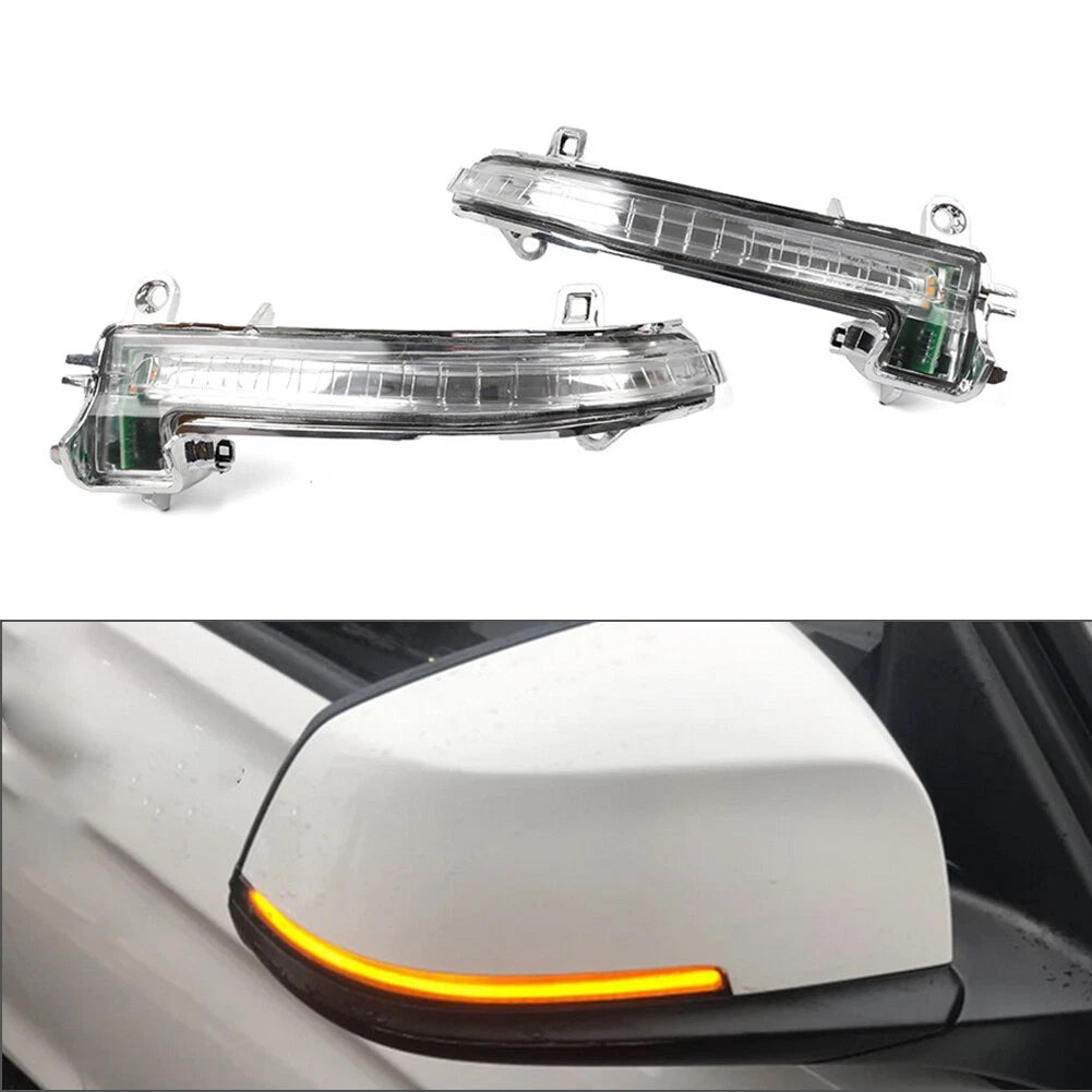 Dynamic Side Mirror Turn Signal Light for BMW 1 2 3 4 Series F20 F22 F30 X1 i3 (2012-2020)