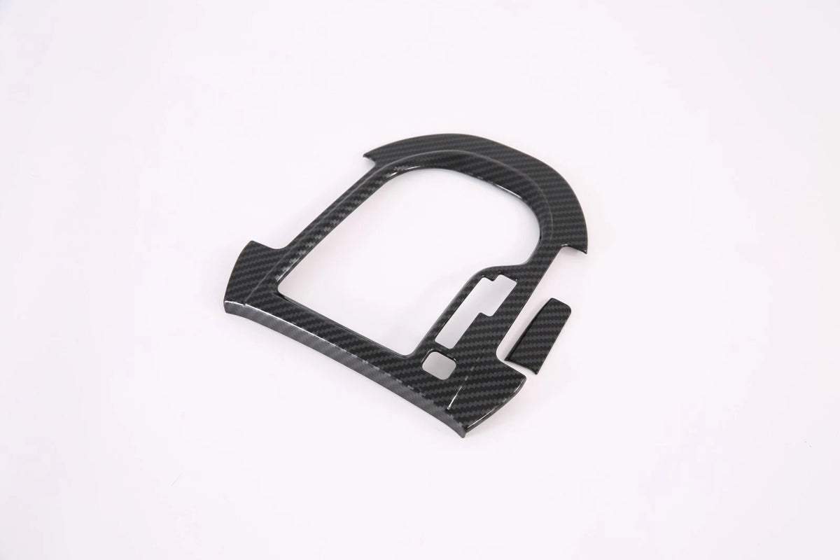 Carbon Fiber Gear Shift Box Panel Lid Cover Trim for Kia Forte K3 (2019-2021)