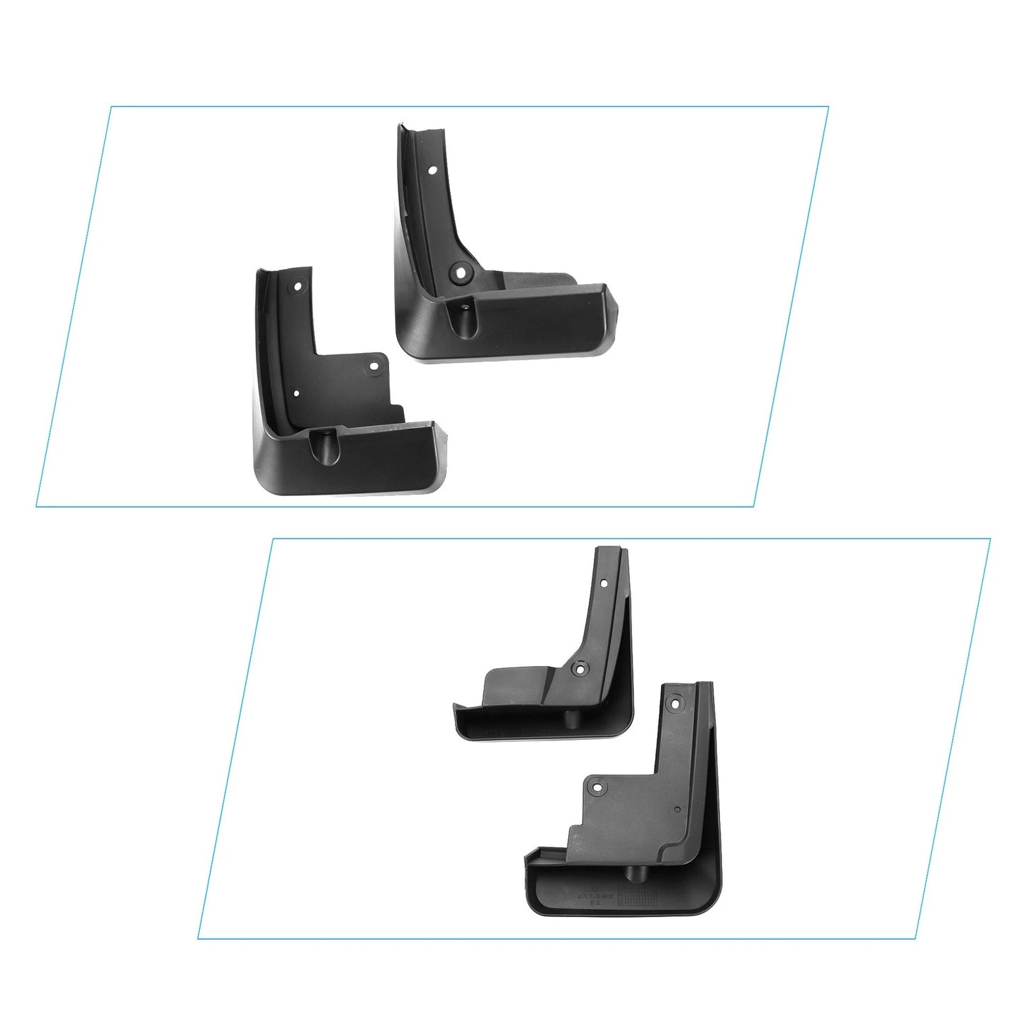 Mud Flap Splash Guards for Toyota Avalon (2019-2020)