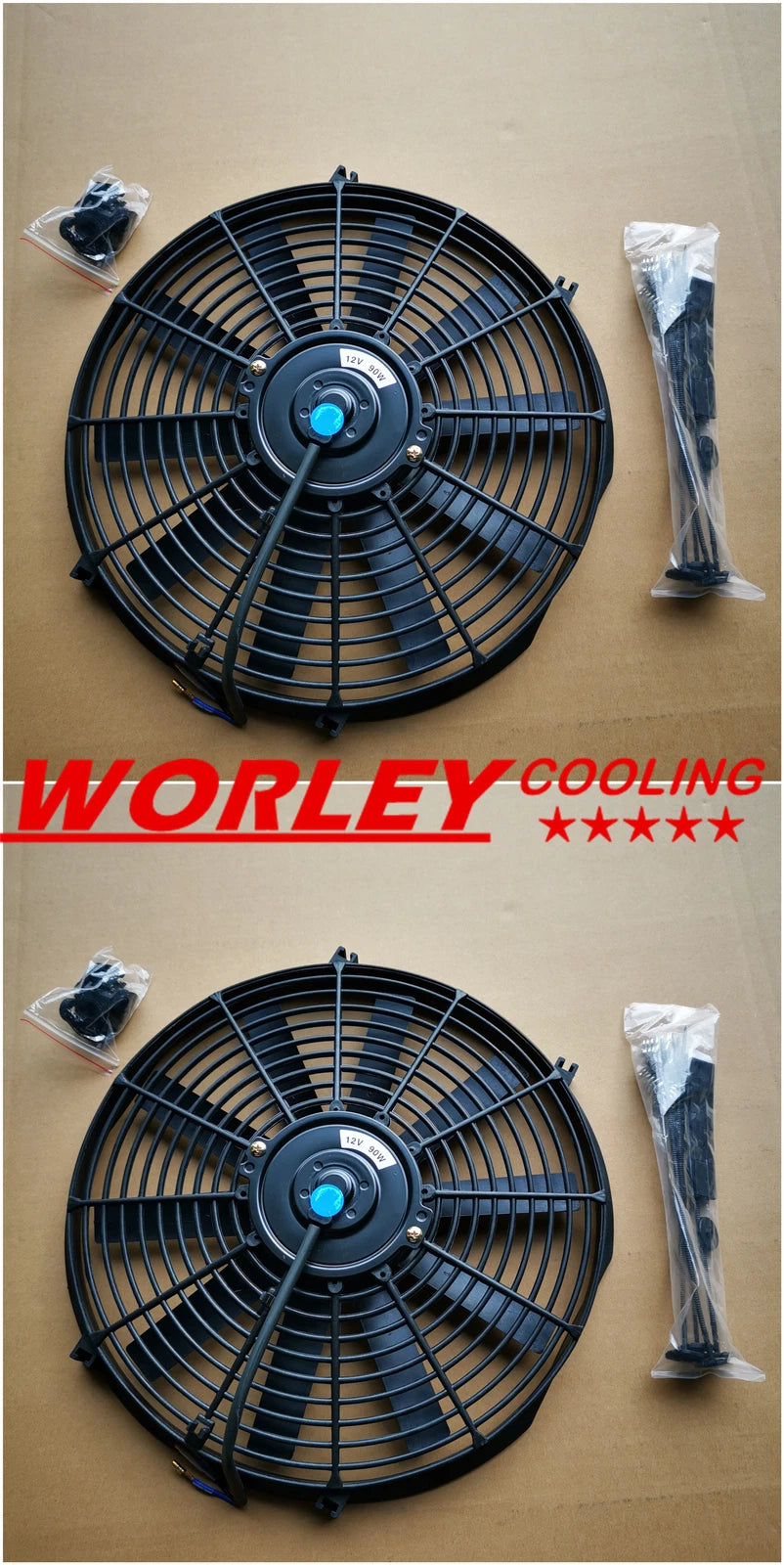 90W 14" Electric Cooling Thermo Fan for VIC-TWO