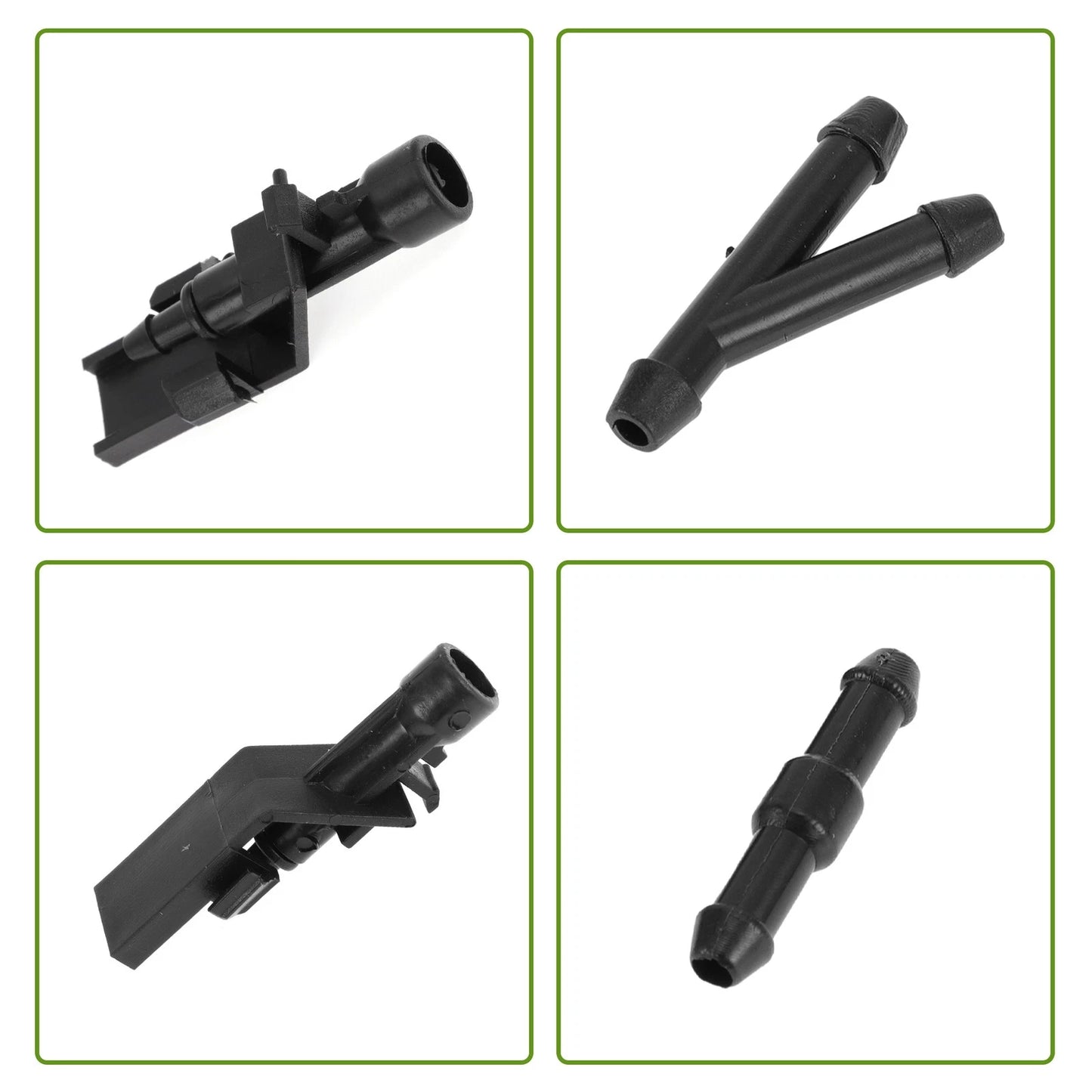 Windshield Washer Nozzle & Hose Connector for Honda (2016-2023)