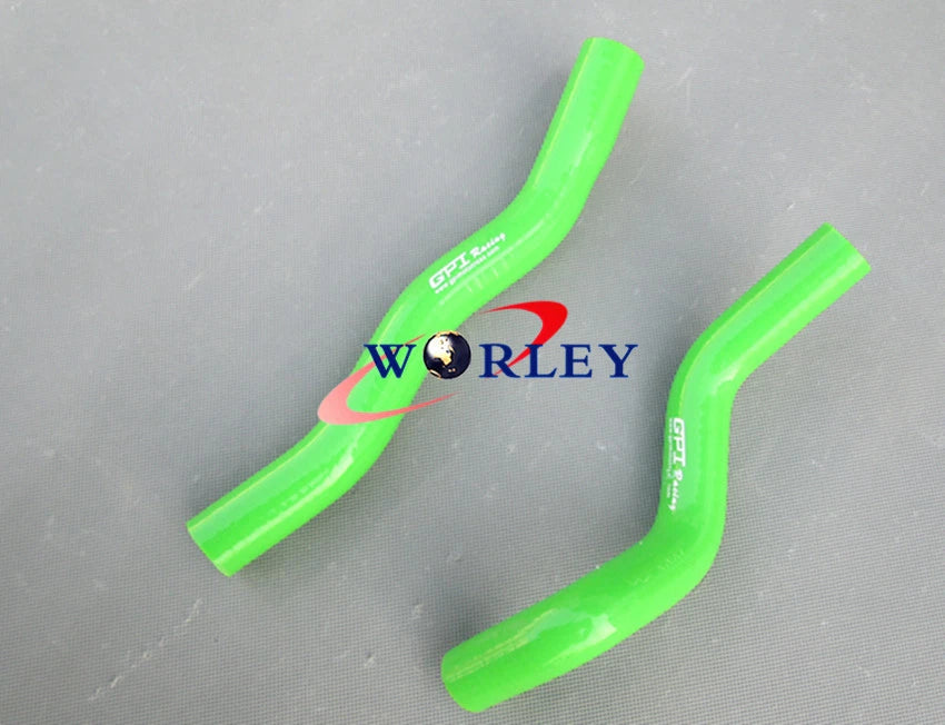 Silicone Radiator Hose for Kawasaki KFX450R 2008-2014 - Green
