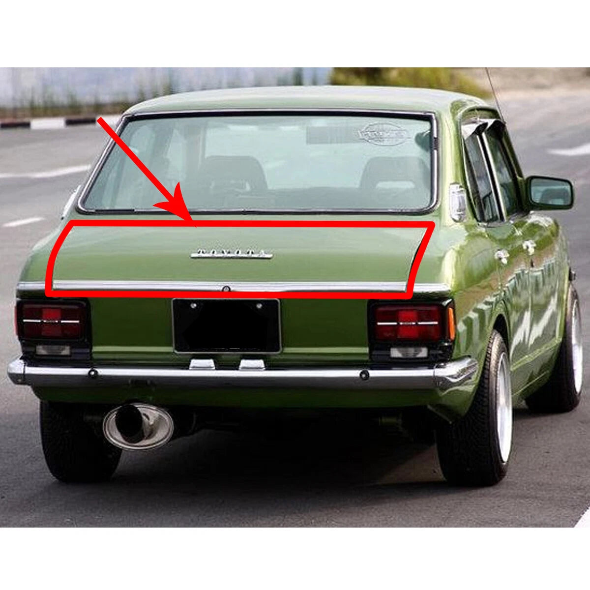 BootLid Weatherstrip for Toyota Corolla 1966-1978