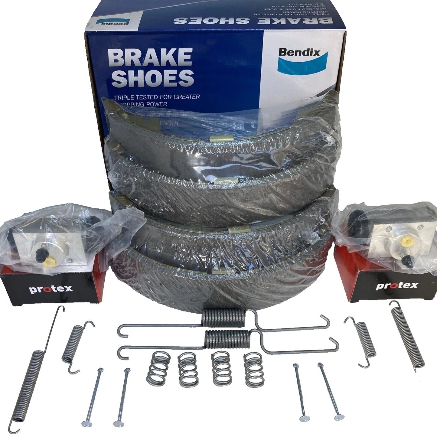 Rear Brake Shoe Drum Overhaul Kit 2.0L for VW Amarok