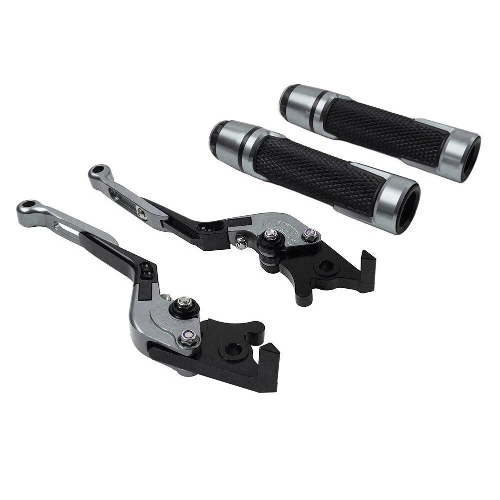 Extendable Brake Clutch Lever Grip Set for Yamaha YZF R1 R1M (2015-2023)