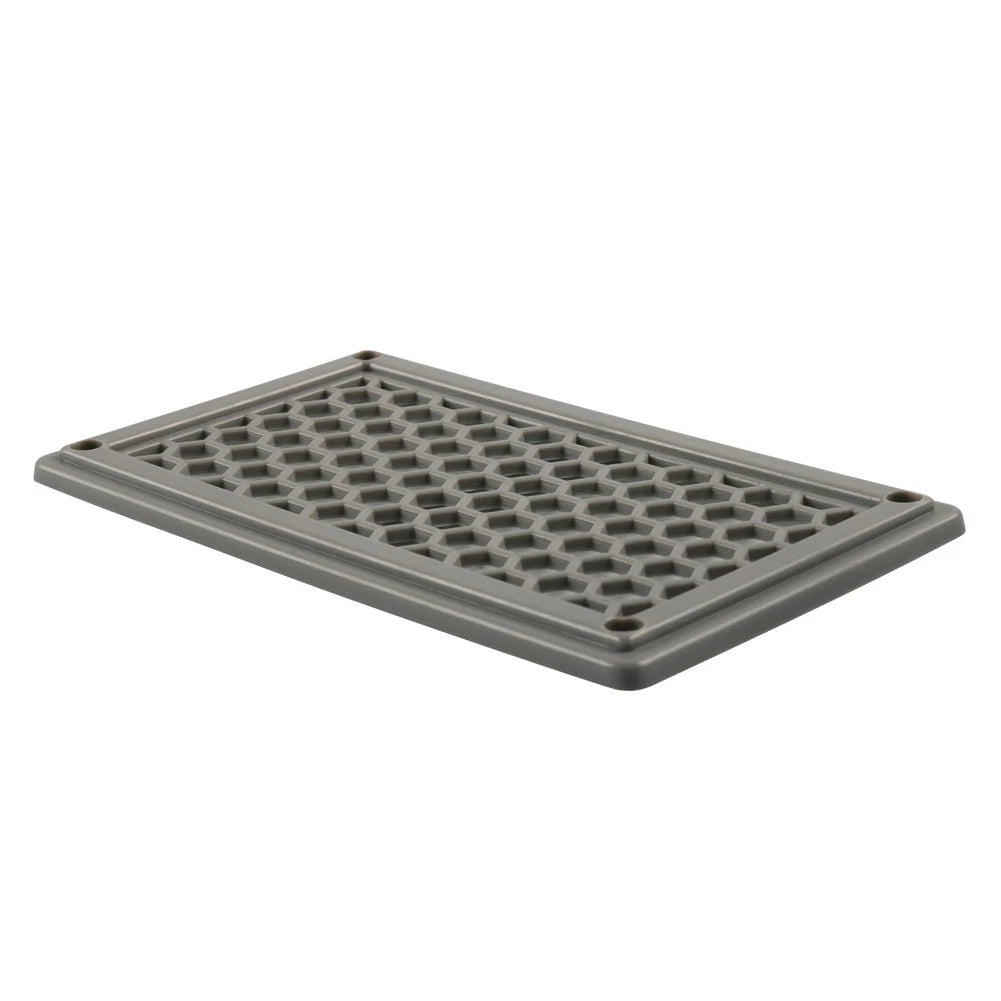 ABS Gray Hexagonal Air Inlet Vent Panel for RV Bus (No Year)