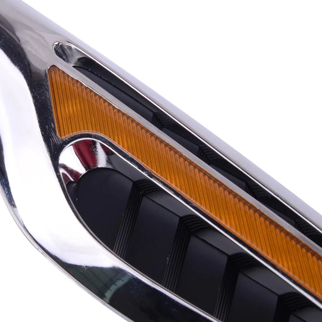 LED Side Marker Light Turn Signal Lamps for Universal Car - Yellow