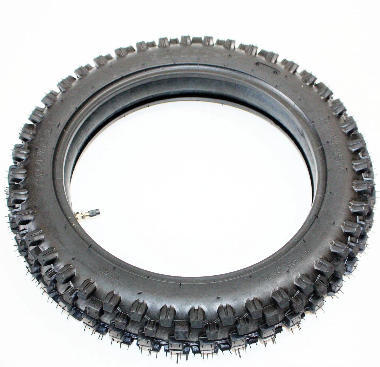 14" Rear Knobby Tire + Tube for PIT PRO Bigfoot Dirt Bike (90-100)
