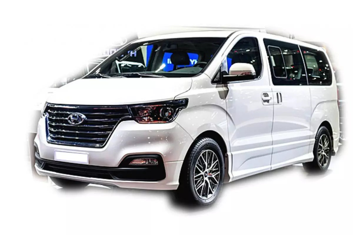 Black Taillight Cover for Hyundai H1 (2018-2020)