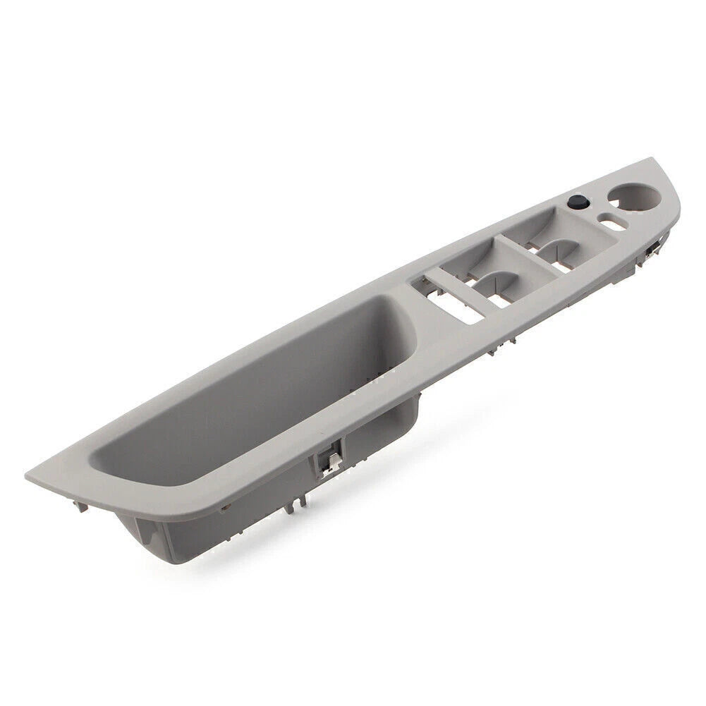 Inner Door Handle Trim Cover for BMW X5 X6 E70 LHD ABS Grey (2007-2013)