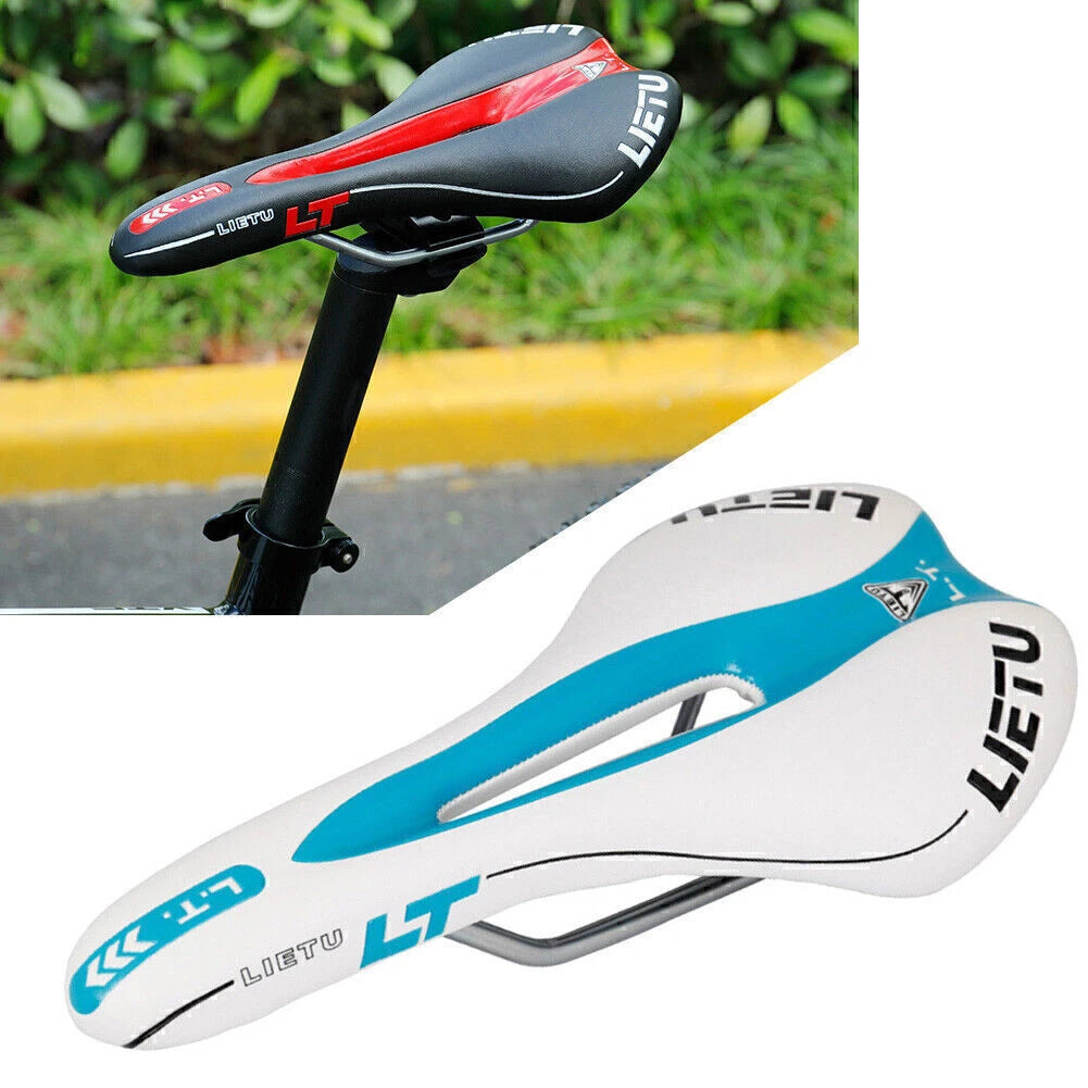 Silicone Skid-proof Bicycle Saddle for LIETU Men's Road Mountain Bike