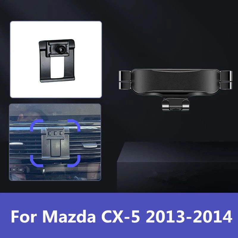 Cell Phone Air Vent Stand Smartphone Mount Clip for Mazda CX-5 (2013–2022)