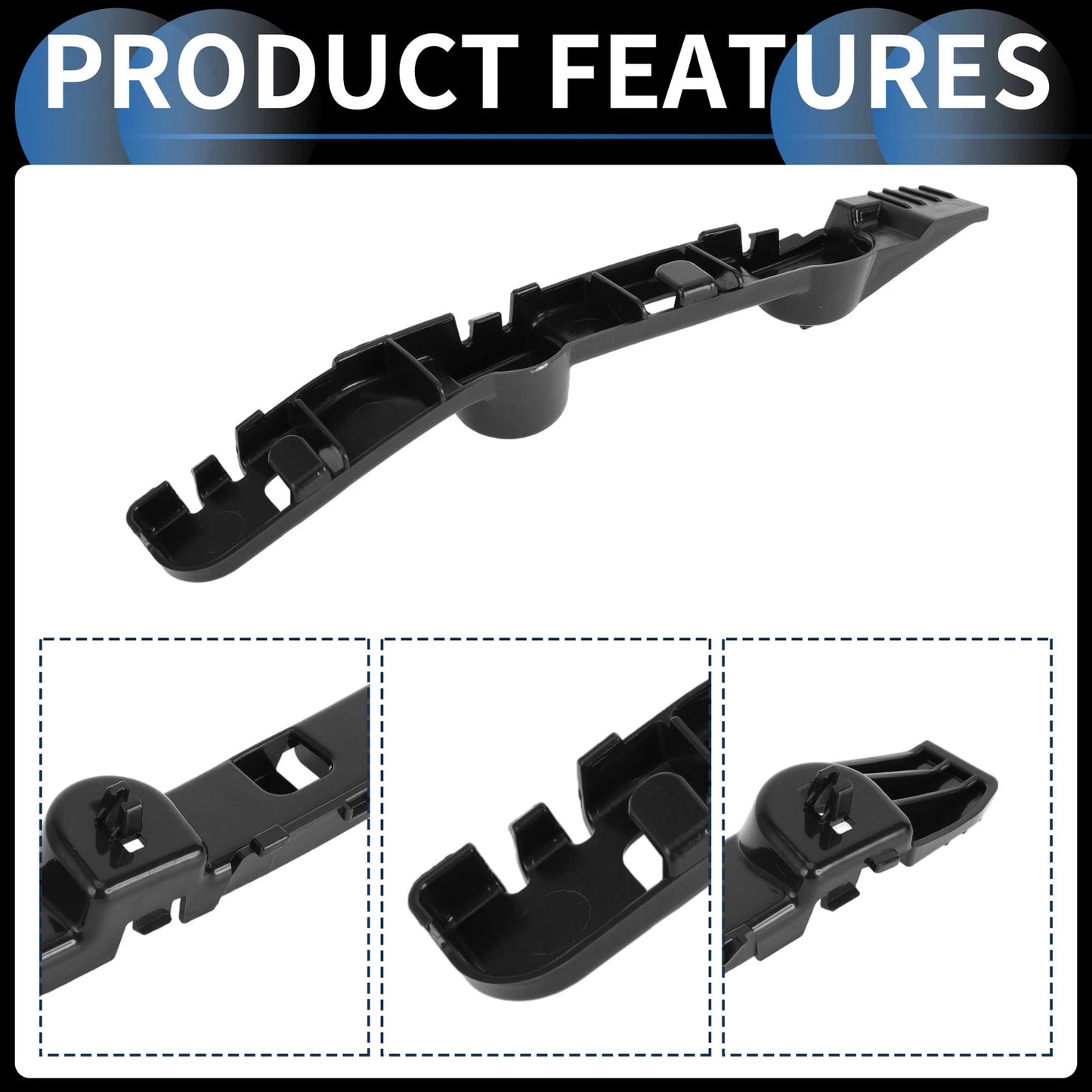 Right Front Bumper Retainer Bracket for Nissan Altima (2007-2012)