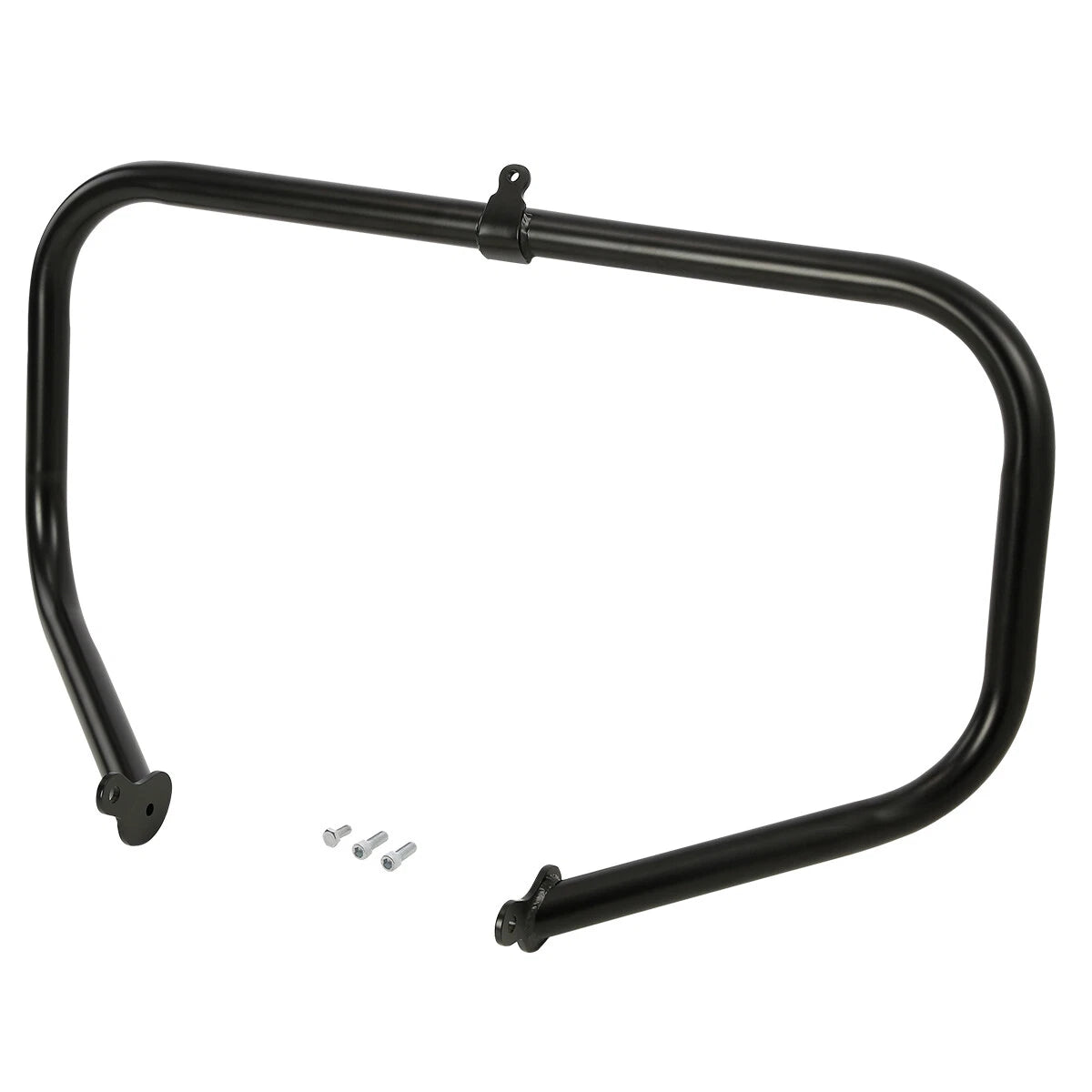 Black Engine Guard Crash Bar for Harley Street Electra Glide Road King (09-24)