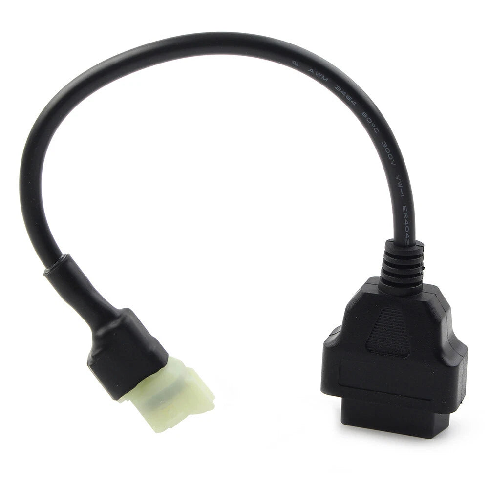 4 Pin to 16 Pin OBD2 Cable Connectors for Honda CBR600/1000RR (2003-2023)