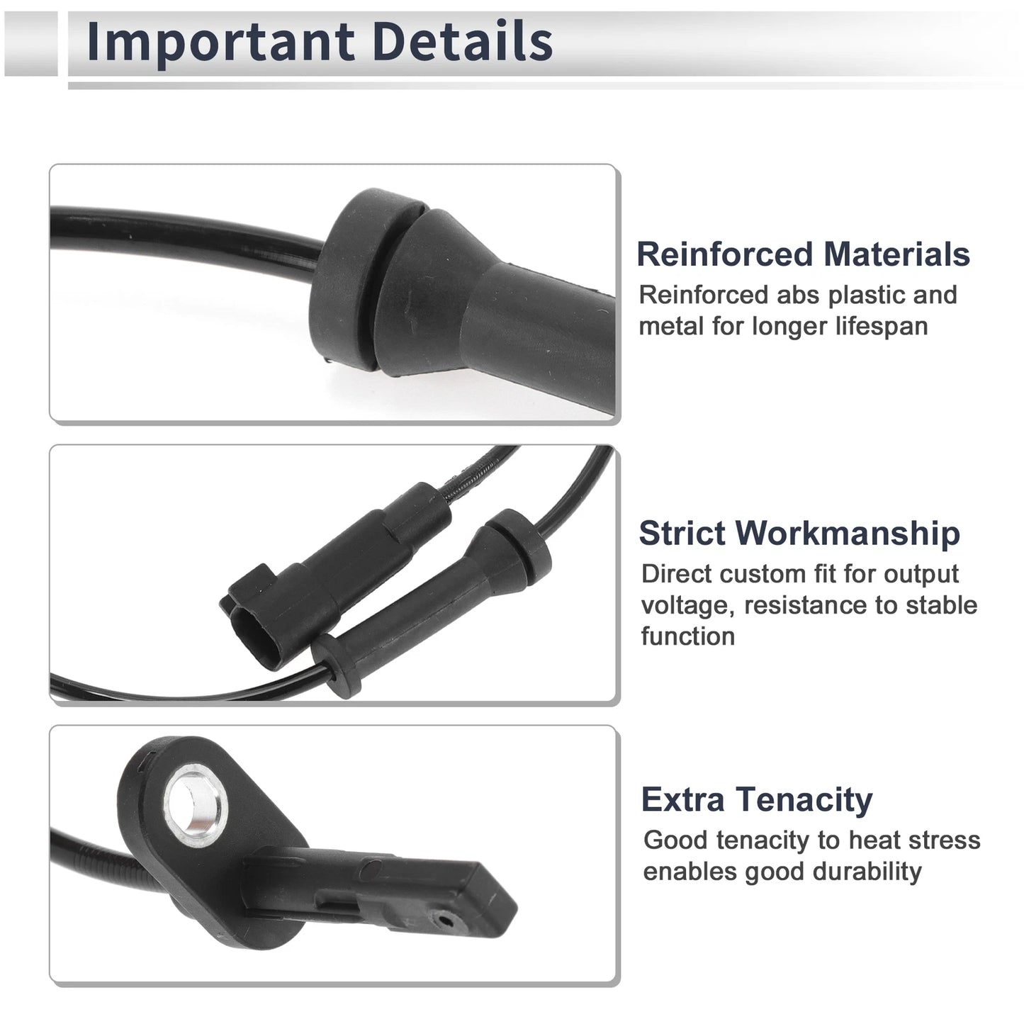 ABS Wheel Speed Sensor for Chevrolet Camaro (2010 - 2015)