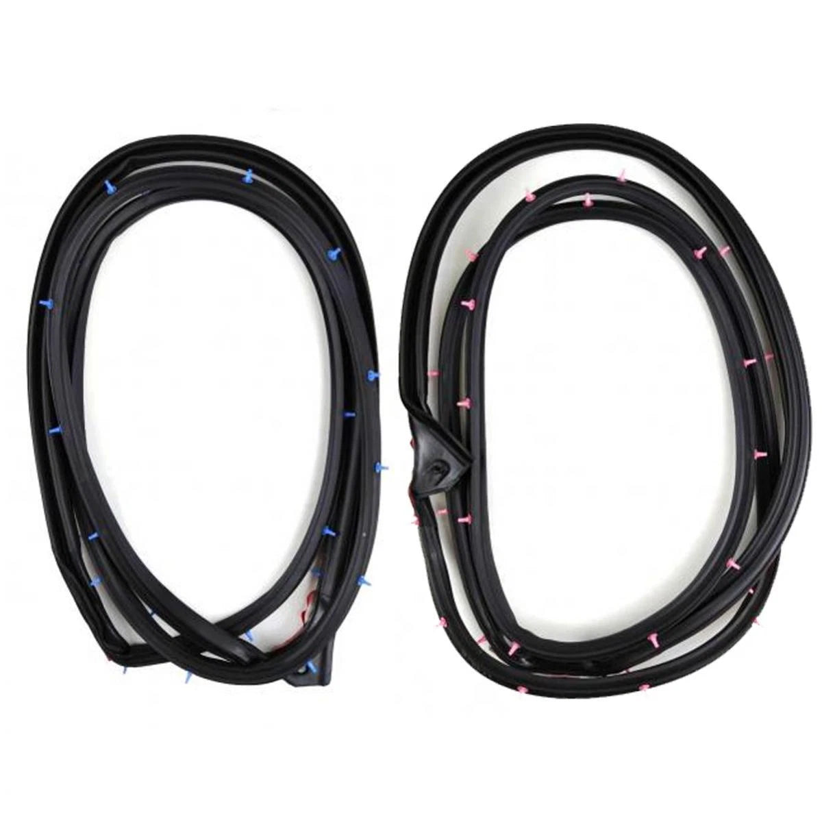 Door Rubber Weatherstrip Rear RL+RR Fits Toyota Fortuner KUN51 SUV 2004-15 D06