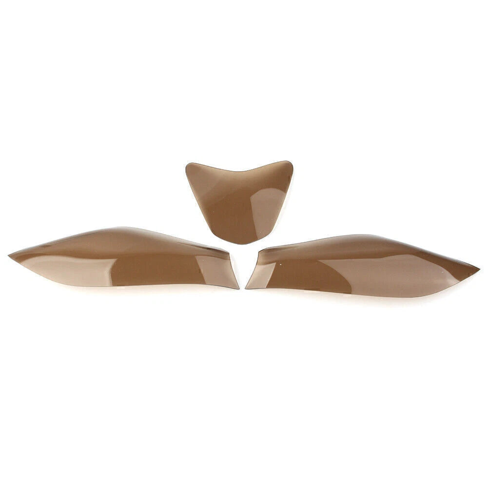 Smoke Front Headlight Guard Lens Cover for Aprilia RSV4 (2011-2014)