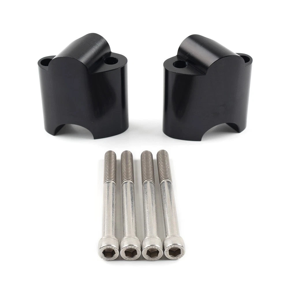 2" Handlebar Risers Mount Extension for Harley Sportster 48 XL1200X (2010-2023)
