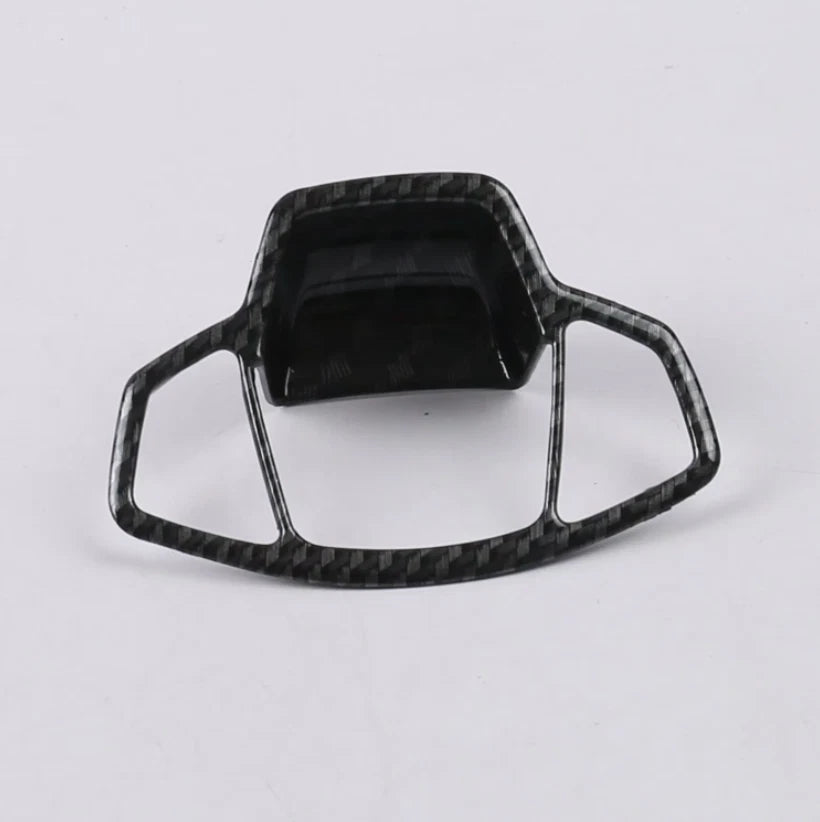 Carbon Fiber Electric Park Brake Cover Trim for 2017-2021 Jeep Compass